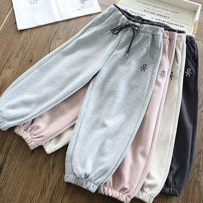 男女童春秋运动裤休闲裤