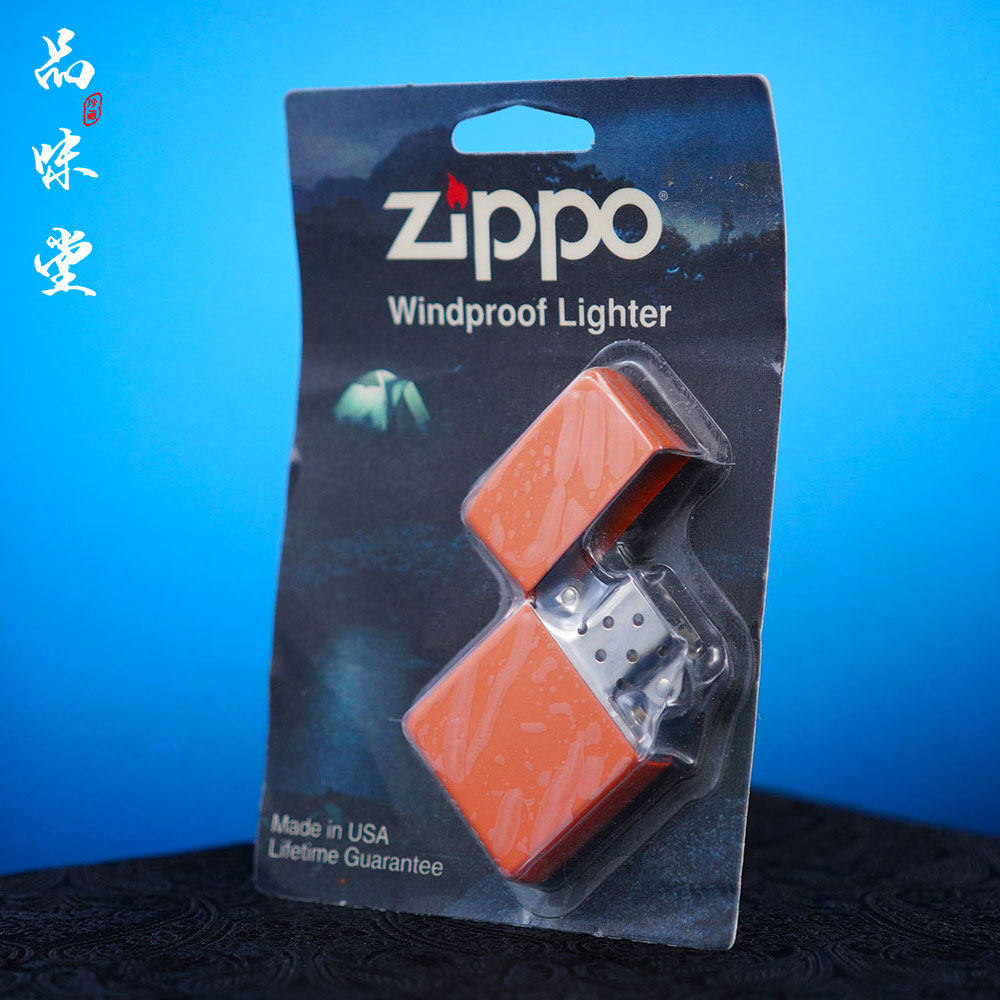 2000年美国zippo芝宝原厂纸版未拆封防风煤油打火机收藏绝版限定