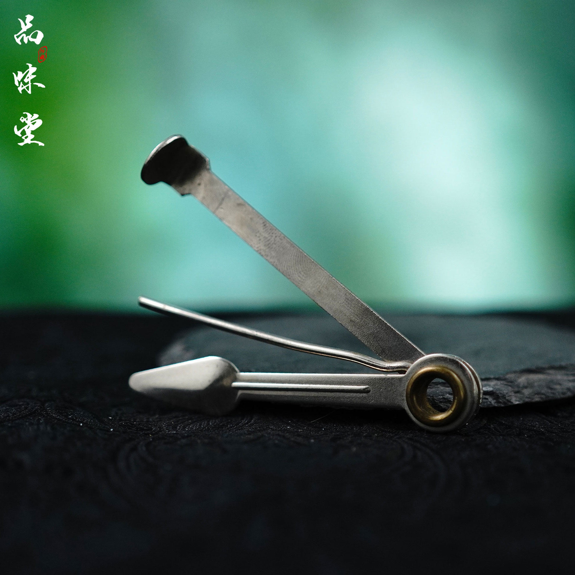 早期欧洲精致小巧便携烟斗压棒通针勺子折叠复古个性实用周边工具