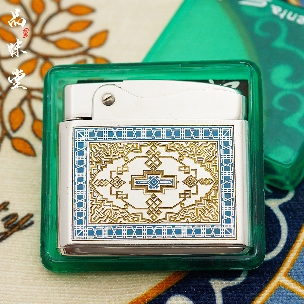 德国原装好运达ROWENTA古董打火机精美花纹男烟具精品复古收藏级
