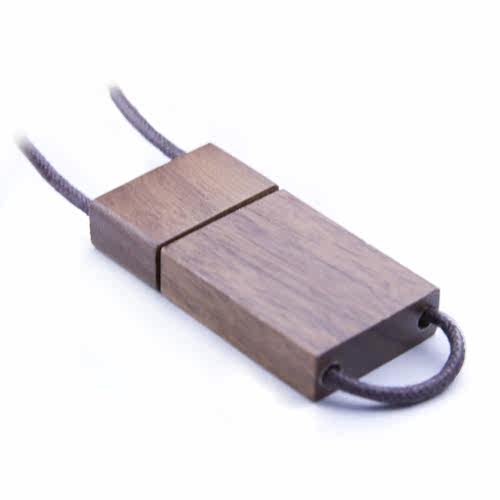 枫木胡桃木U盘定制DIY