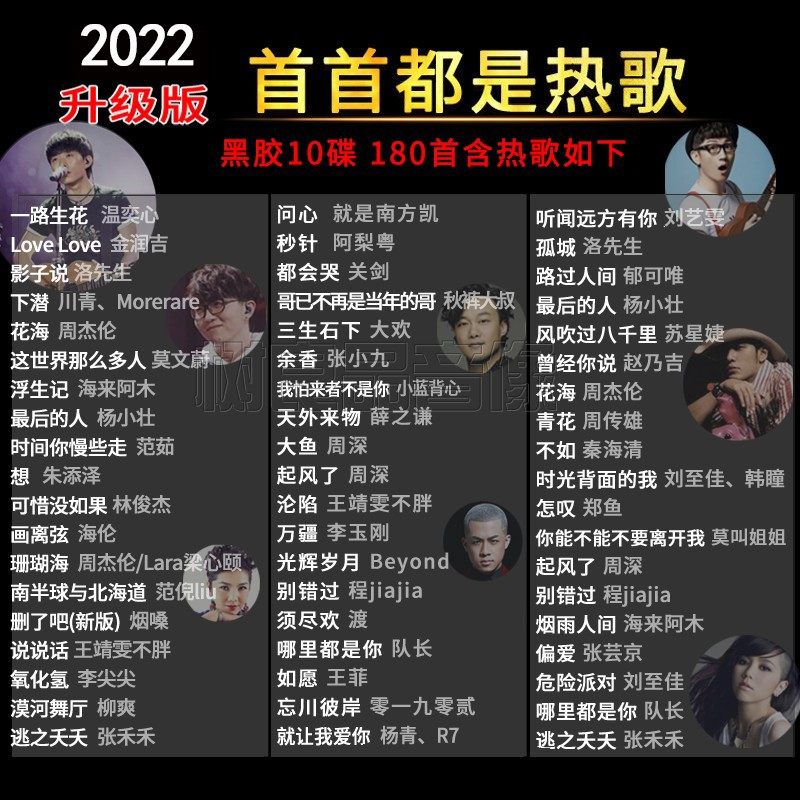 2022最流行歌曲40首,20最火的50首,抖音最火100首(第5页)_大山谷图库