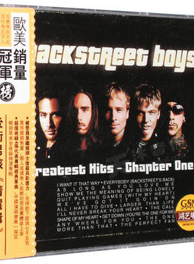 正版 后街男孩Backstreet Boys:精选辑Greatest Hits CD+歌词本