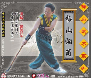 1VCD 梅山武术系列：梅山烟筒 晏西征 武术教学系列 俏佳人正版