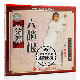 六趟根 八闪翻系列 武术教学 主讲 1VCD光盘 正版 靳万发 俏佳人