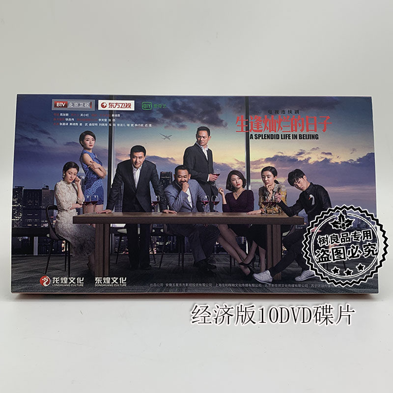 正版电视剧光盘 生逢灿烂的日子 10DVD经济版盒装