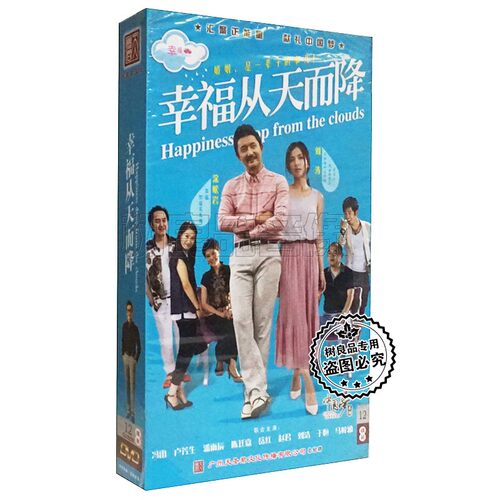 正版电视连续剧碟片 幸福从天而降 珍藏版12DVD刘涛涂松岩