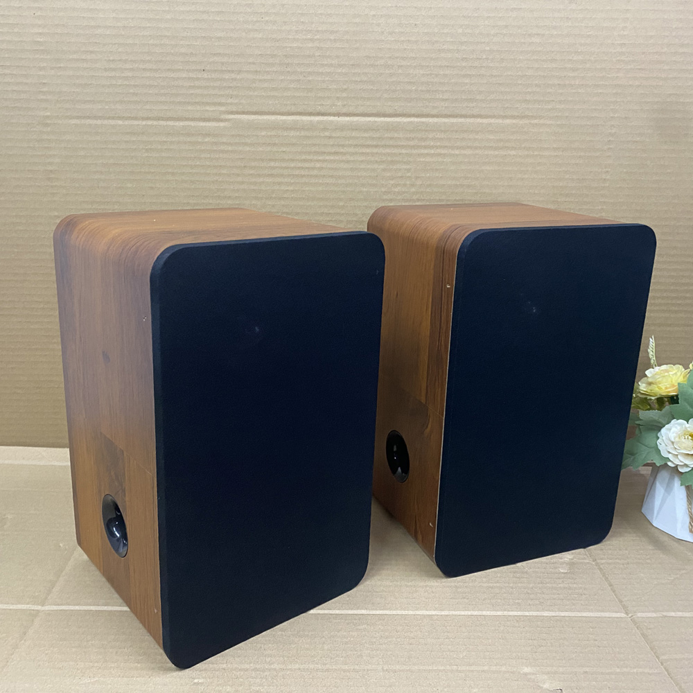 清仓一对价5.25寸无源音箱2.0书架音箱 高保真音响木质环绕对箱