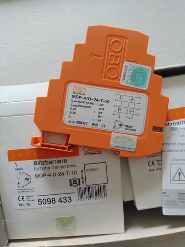 现货OBO浪涌保护器 MDP-4/D-24-T-10/D-5-T-10 5098413/5098433