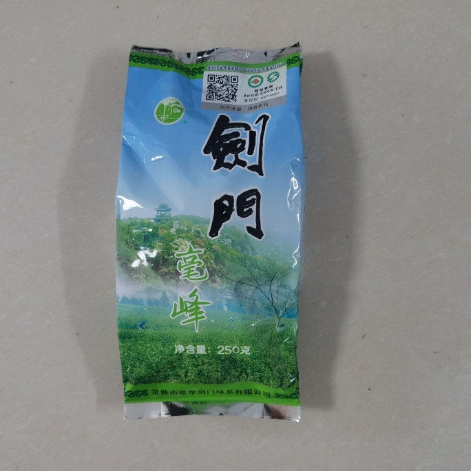 剑门 牌绿茶 2025年新茶叶 250克装毫峰 常熟特产