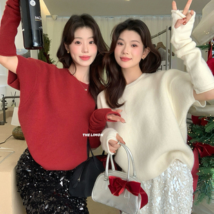套 229 配袖 Cecil韩千金～年会战袍名媛气质高质感保暖毛衣