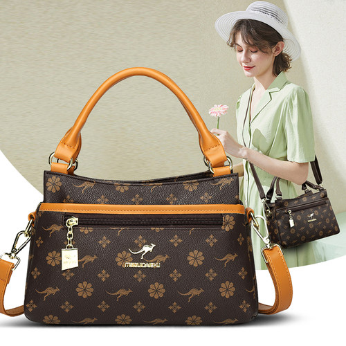 妈妈款实用包大容量手提单肩斜挎