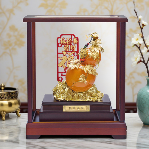 金悦珍品足金金箔居家摆件
