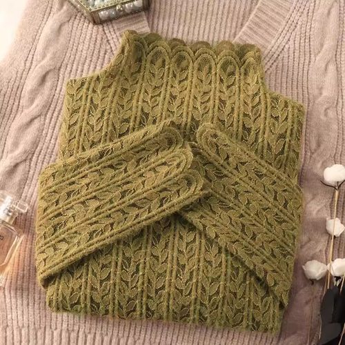 木耳边蕾丝假领子百搭女半高领吊带背心花边领打底衫内搭无袖