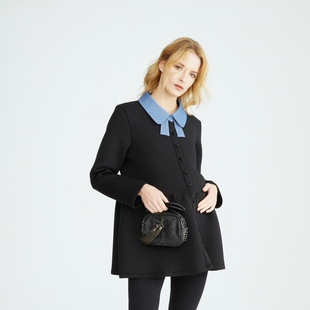 胖mm外套中长款 孕妇通勤职业装 孕妇装 加绒上衣宽松大码 冬2025新款