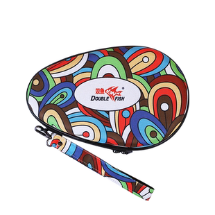 双鱼乒乓球拍套G-X系列新款多彩便携球拍包收纳运动训练拍袋盒