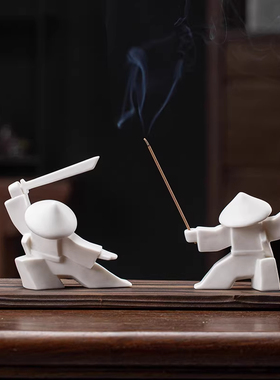 3D打印陶瓷香薰炉茶宠摆件