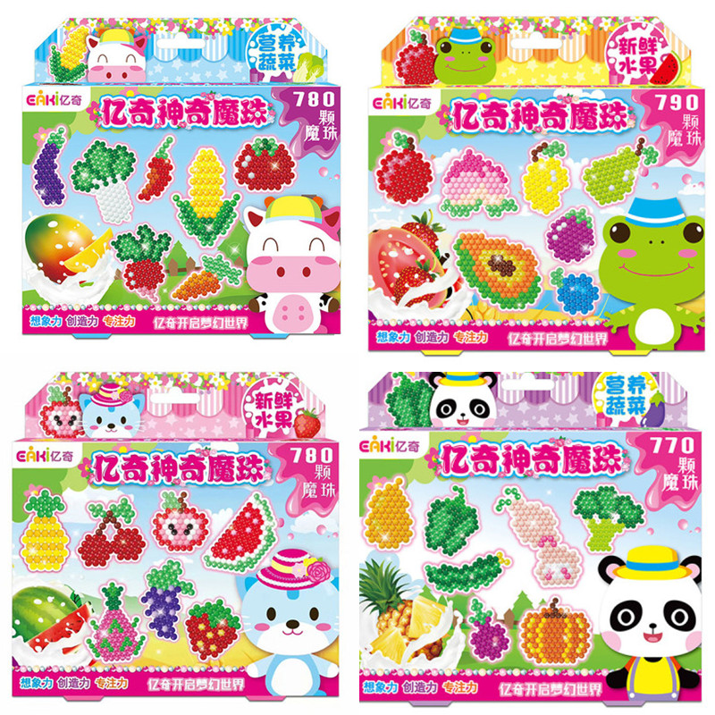 儿童魔珠公主森林动物DIY魔法