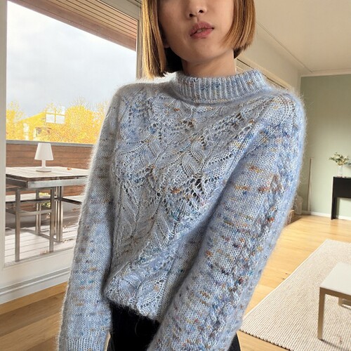 【英文解】 0126-Marlin sweater（非成品）英文编织说明