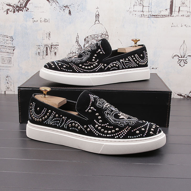 欧洲站2025新款时尚休闲乐福鞋子