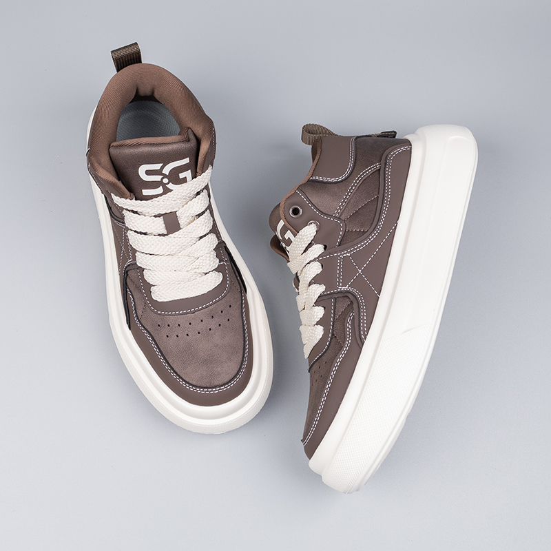 赛菲奴2025新款秋冬中帮休闲板鞋