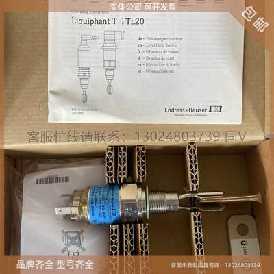 德国E+H音叉液位开关FTL20-0020询价