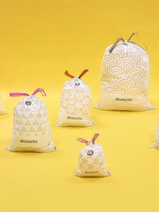 brabantia柏宾士垃圾袋家用手提式抽绳加厚背心塑料袋收纳袋大号