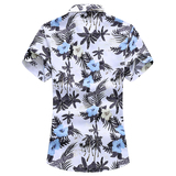 夏季款印花加大码男花衬衫短袖衬衣A27P30M-7XL，男装衬衫，星座1203