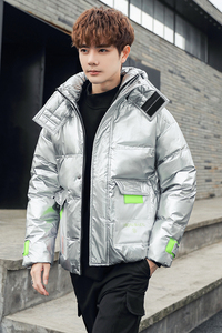冬季青年羽绒服帅气白鸭绒潮男韩版羽绒保暖外套106p100图片