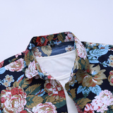 春款长袖花衬衫大码韩版男士长袖衬衫镂空图C629p30，男装衬衫，星座1203