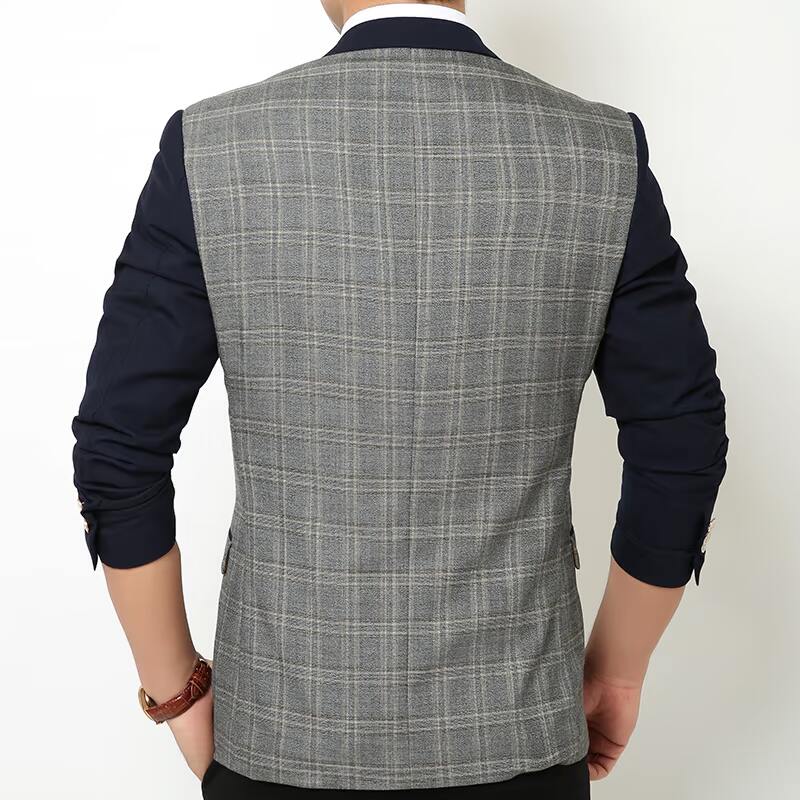 秋款男士休闲单排扣商务免烫西服修身韩版男西装货号99-9p60,男装西服,星座1203
