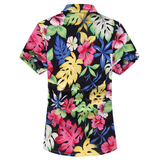 5012新款男衬衫短袖提花衬衫加大码短袖货号885p50M-6XL，男装T恤，星座1203