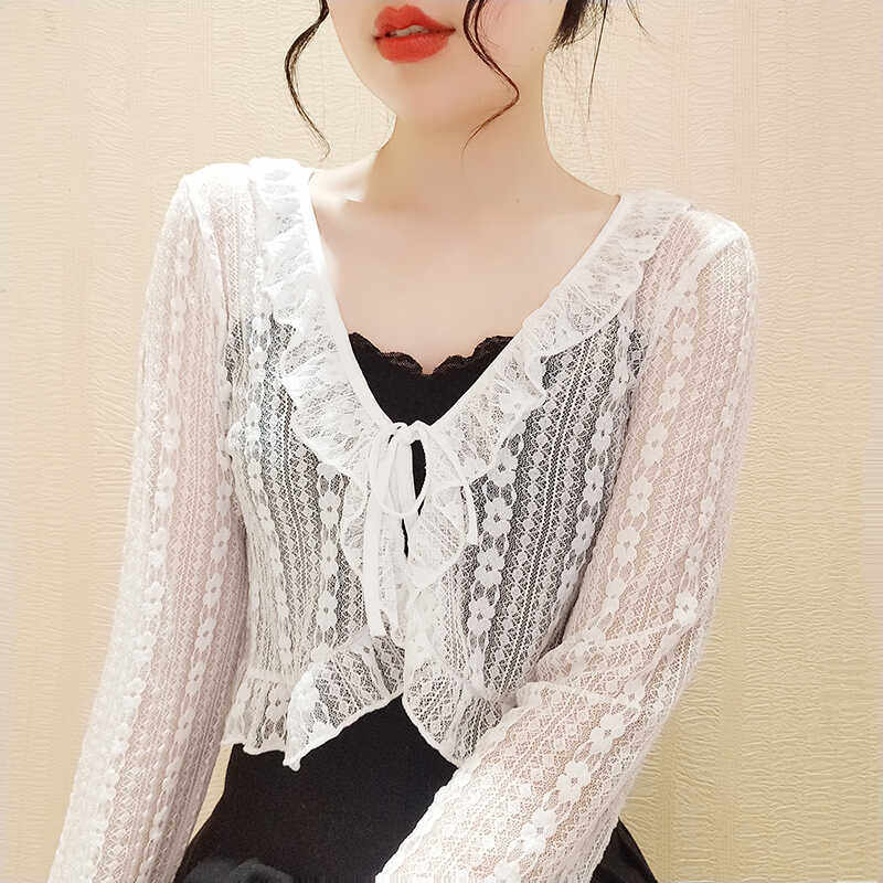 蕾丝开衫披肩女外蕾丝开衫披肩女