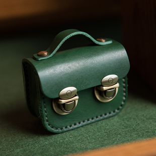 MINI剑桥玩具包 DIY材料包手工制作 可爱牛皮钥匙包 可装airpods