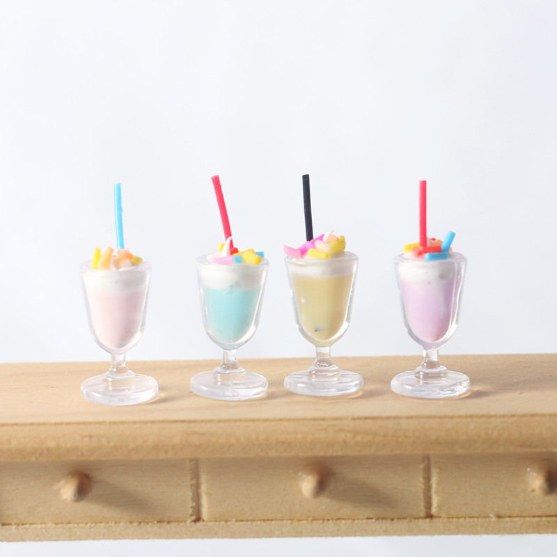 Dollhouse 娃娃屋 奶油冰淇淋杯 微缩食玩 OB11 模型 道具 周边
