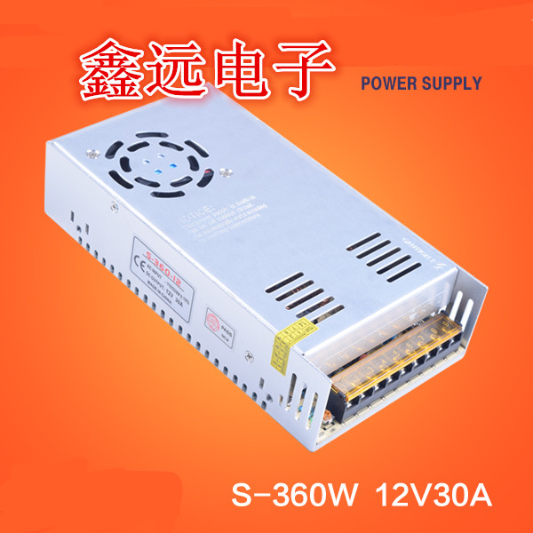 12V30A 5V60A 24V15A集中供电开关电源监控安防360W纯铜变压器-封面