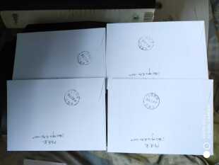 澳门2013年哪吒闹海邮票张首日实寄封5全(双戳清晰)