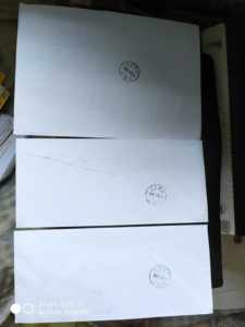 澳门2005年郑和下西洋600年邮票张首日实寄封3全(双戳清晰)