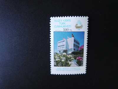 北塞浦路斯1986年国旗建交1全新