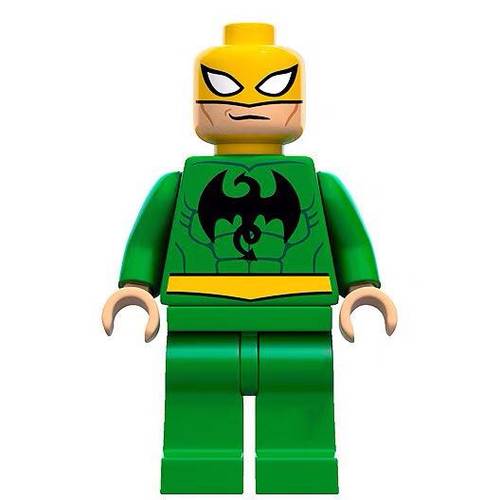全新 乐高Lego 超级英雄 人仔 蜘蛛侠 sh041 Iron Fist 铁拳 6873