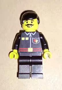 全新 乐高Lego 经典城镇系列 1999年 绝版人仔 firec023 消防员