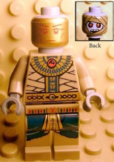 乐高lego 埃及探险系列 人仔 pha007 埃及法老 木乃伊 7327