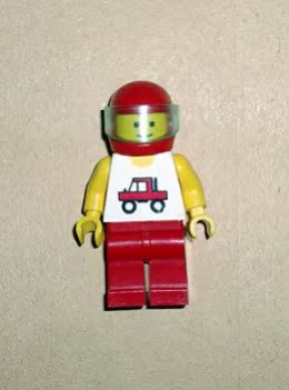 乐高Lego 经典城镇系列 人仔 trc005 卡车司机 1991年绝版 9361