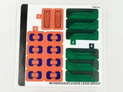 全新 乐高Lego 76114 原装贴纸 超级英雄系列 蜘蛛侠的大蜘蛛战车