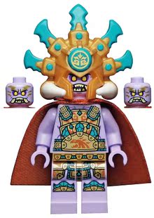 乐高Lego 幻影忍者系列 第十四季 njo677 雷霆族长 71747