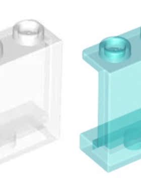 全新 乐高Lego 零配件 87552 透明白 透明浅蓝1x2x2墙壁板 窗户