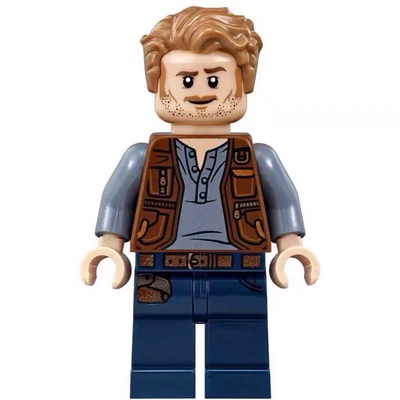 乐高Lego 侏罗纪世界 人仔 jw023 欧文 10575 75926 75930