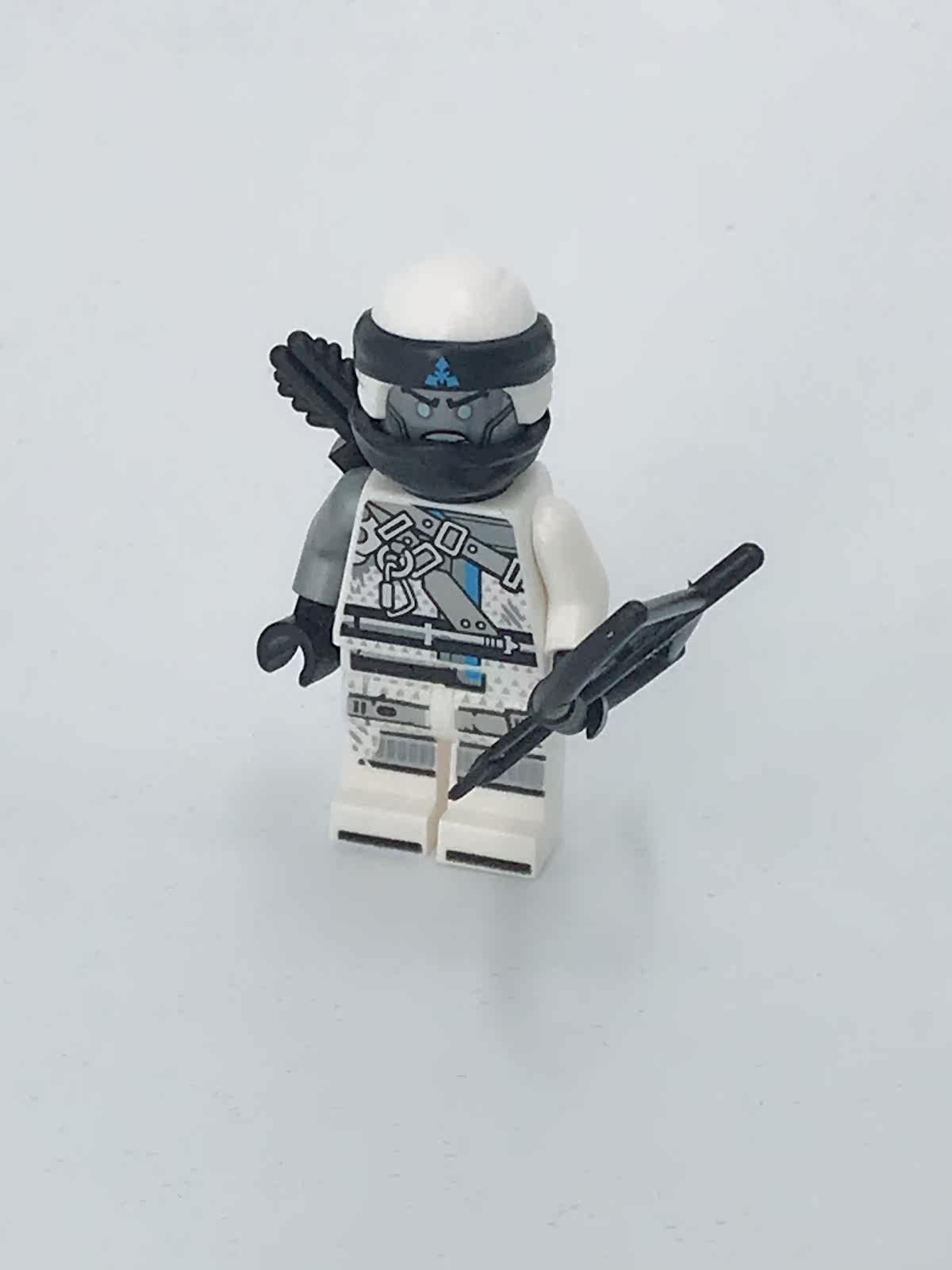 全新 乐高lego 幻影忍者人仔 njo458 白忍 赞 70652 70654 70655