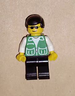 自由系列 男士 迷妹 夹克衫 trn136 绝版 乐高Lego 人仔