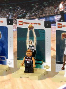 乐高Lego 3560 运动系列 篮球人仔 加索尔  雷阿伦 邓肯 全新未拆